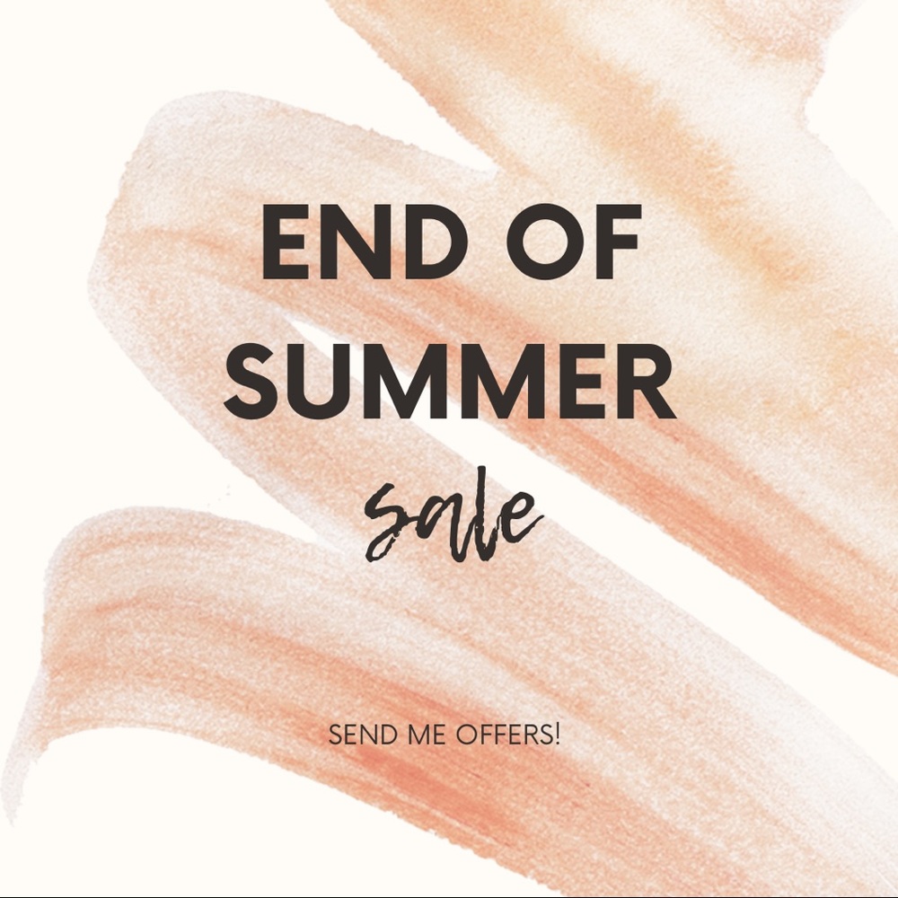 I’ll accept all reasonable offers!!